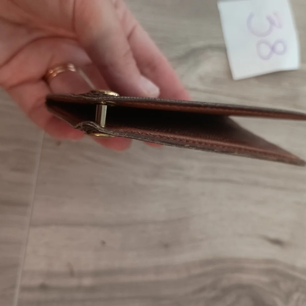 Louis Vuitton Monogram Porte Credit Pression Card Case Wallet